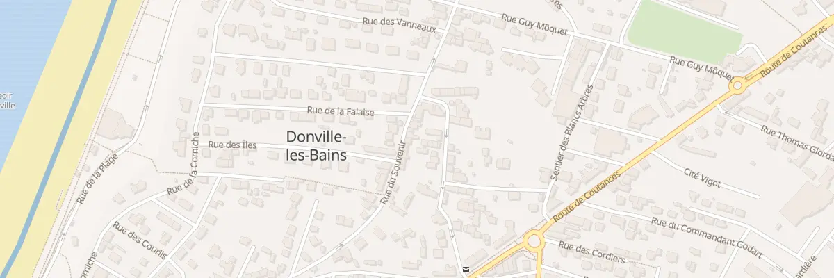 Plan du 24 Rue du Souvenir à Donville-les-Bains