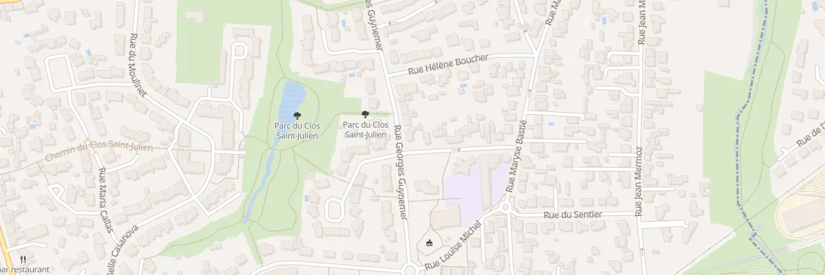 Plan du 19 Rue Georges Guynemer à Bouguenais