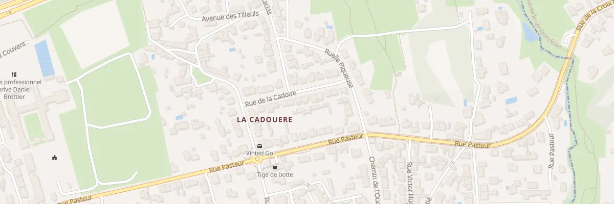 Plan du 12 Rue de la Cadoire à Bouguenais