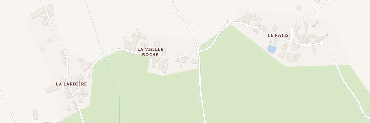 Plan du 3 La Vieille Roche à Saint-Étienne-du-Bois