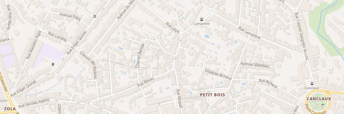 Plan du 39 Rue Raspail à Nantes