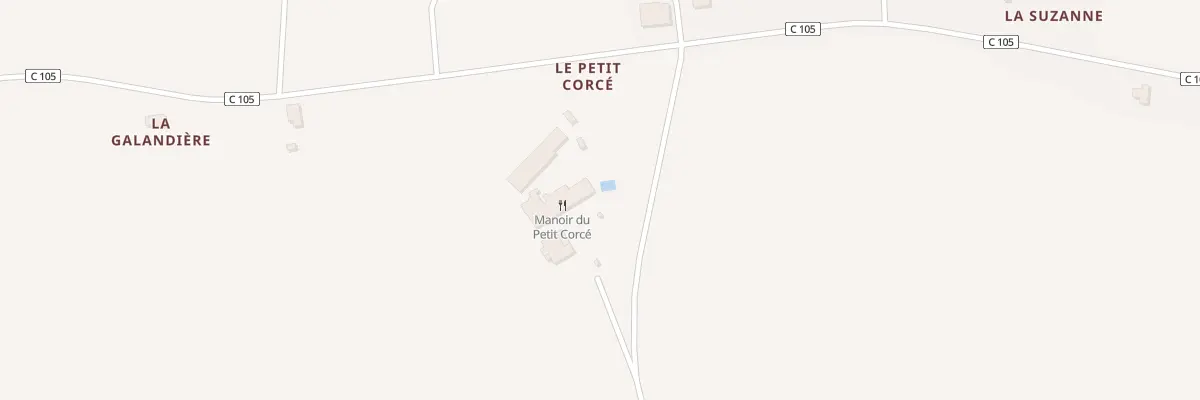 Plan du 5362 Le Petit Corcé à Nouvoitou