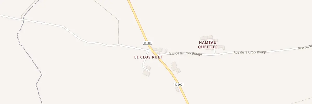 Plan du 24 Rue de la Croix Rouge à Néhou