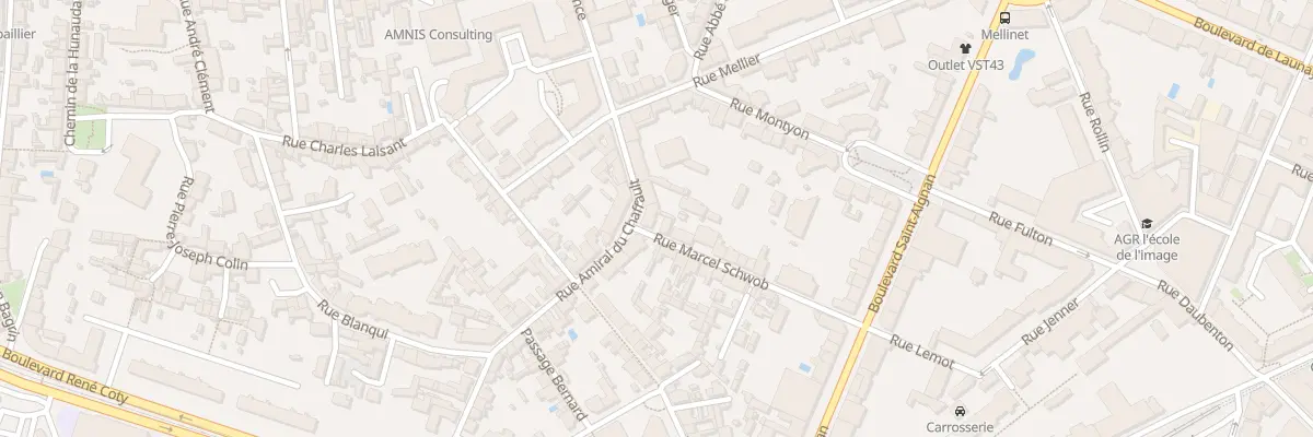 Plan du 9 Rue Amiral Duchaffault à Nantes