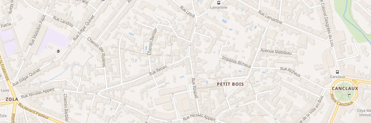 Plan du 31 Rue Raspail à Nantes