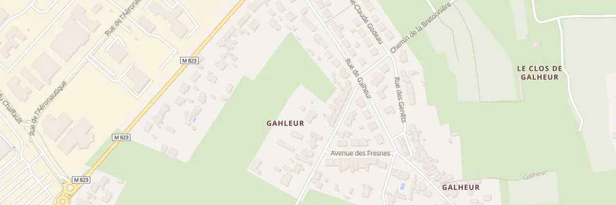 Plan du 11 Rue des Brandes à Bouguenais