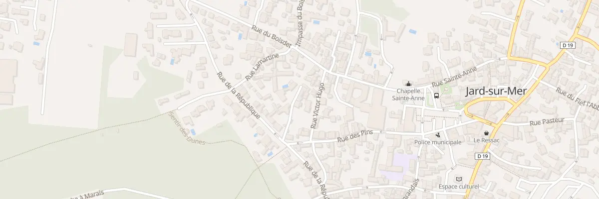 Plan du 6 Imp des Colinets à Jard-sur-Mer