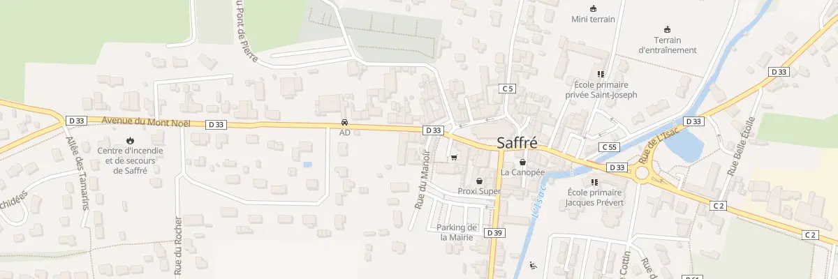 Plan du 1 Rue du Manoir à Saffré