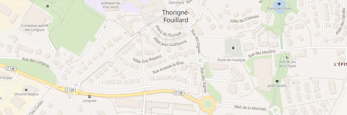 Plan du 9 All Jean Guéhenno à Thorigné-Fouillard