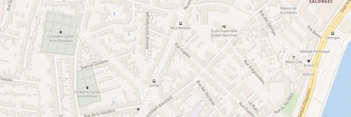 Plan du 117 Bd St Aignan à Nantes