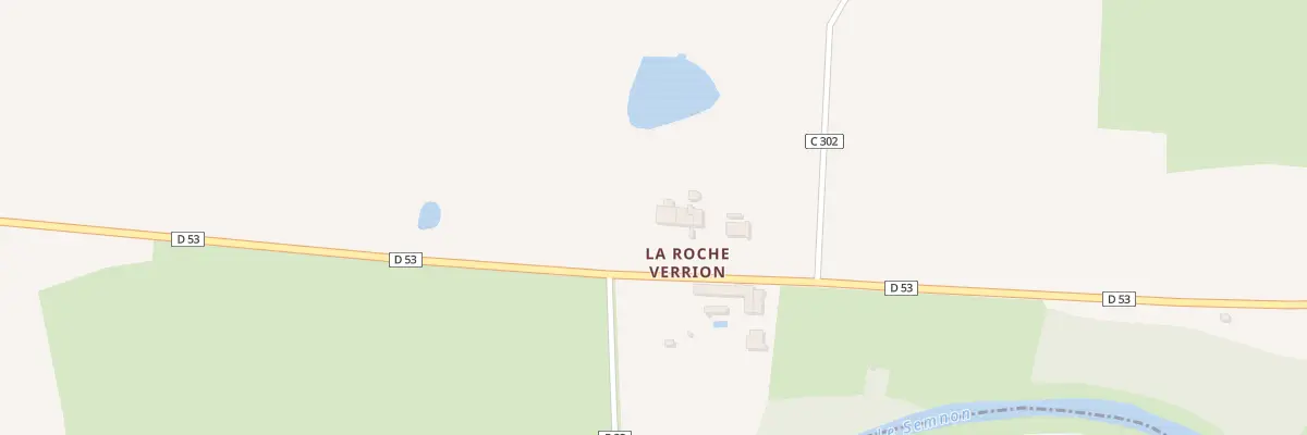 Plan du 6 La Roche Verrion à Tresbœuf