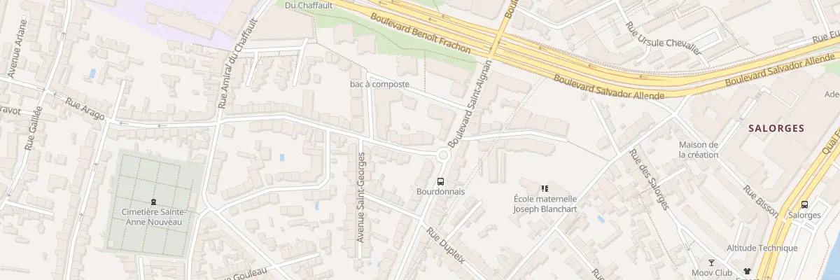 Plan du 26 Rue de la Bourdonnais à Nantes