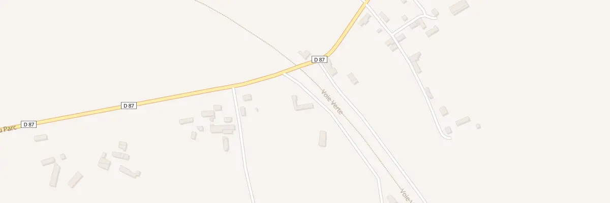Plan du 43 Rue du Parc à Néhou