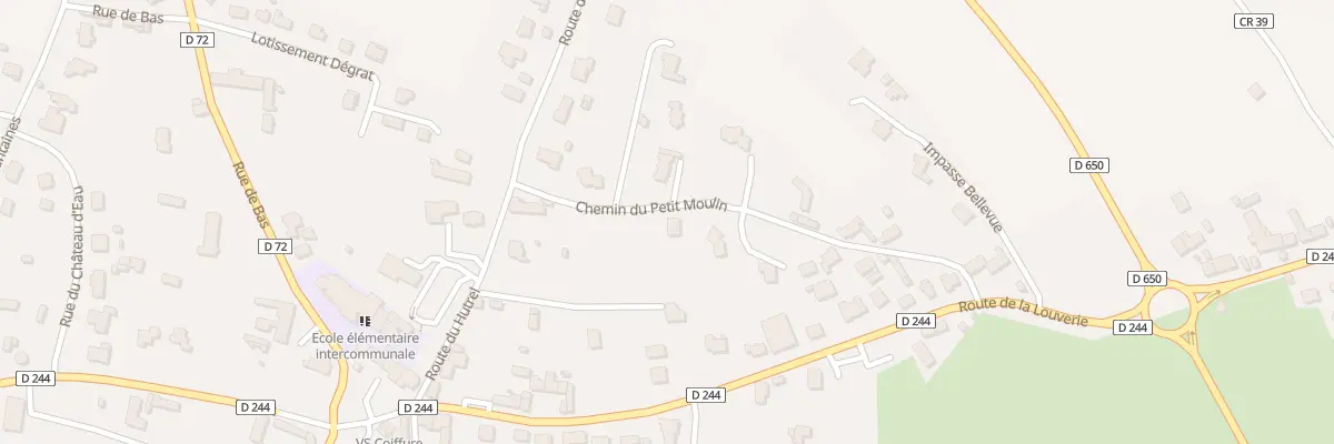 Plan du 4 Che du Petit Moulin à Blainville-sur-Mer