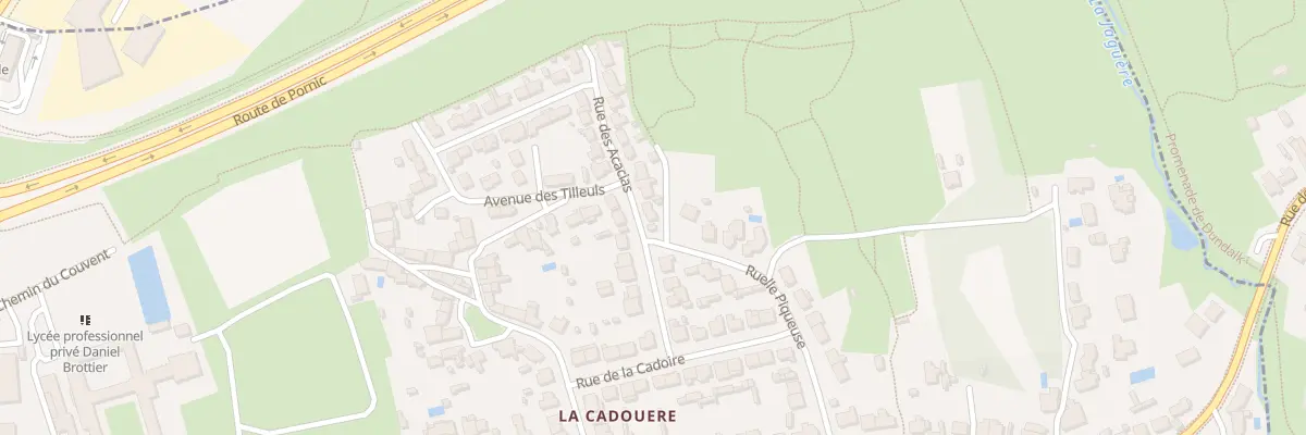 Plan du 6 Rue des Acacias à Bouguenais