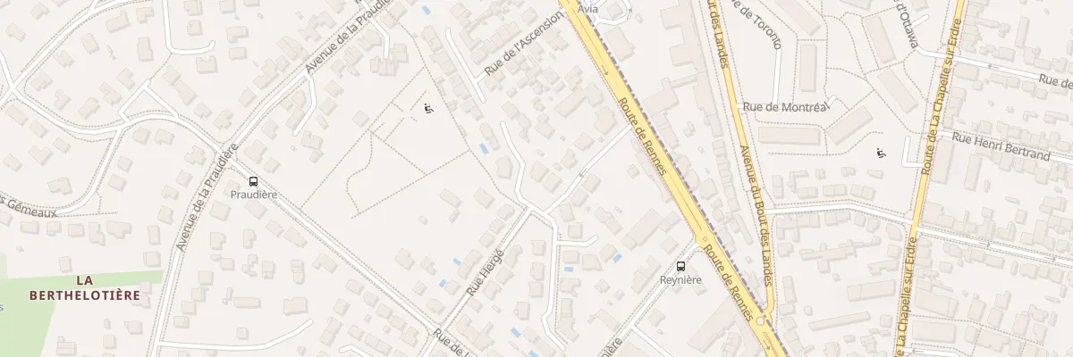 Plan du 2 Rue Hugo Pratt à Orvault