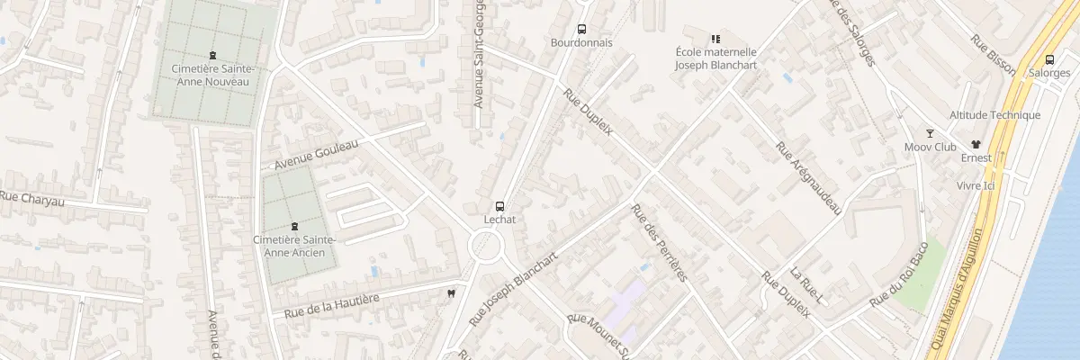 Plan du 125 Bd St Aignan à Nantes