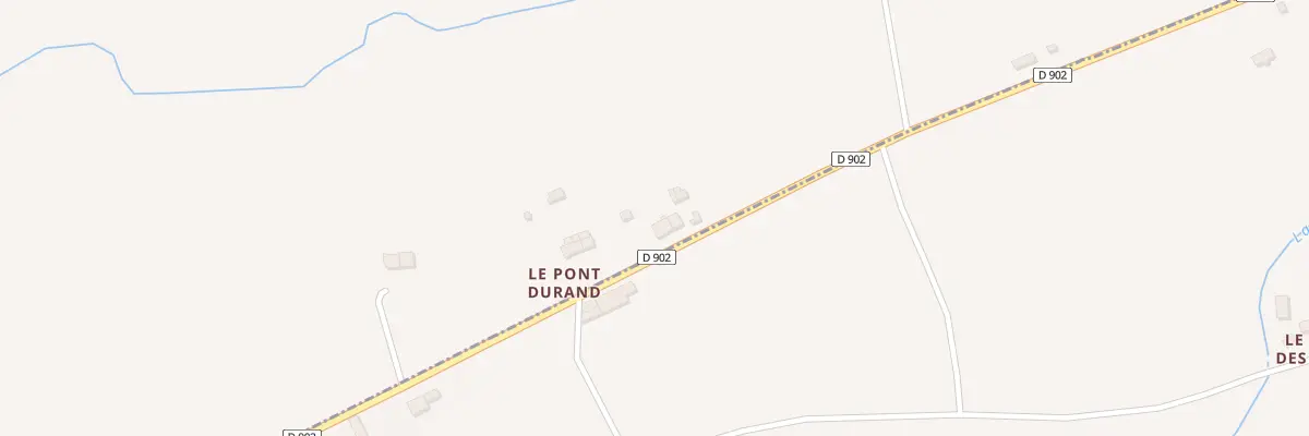 Plan du 125 Rte du Pont Durand à Rocheville