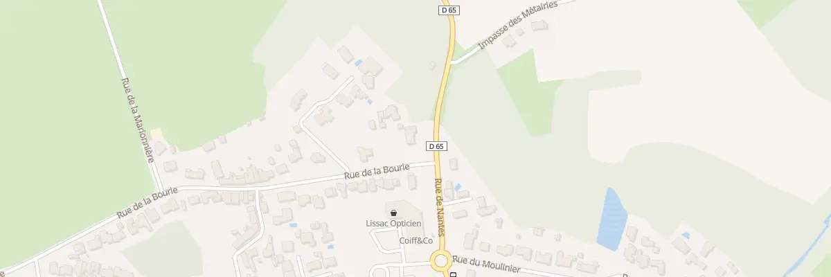 Plan du 1 Rue de la Bourie à Pont-Saint-Martin