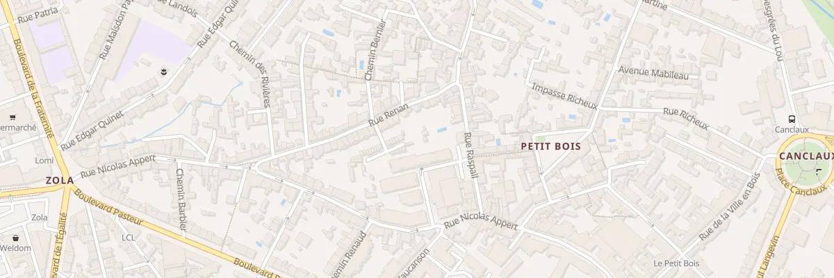Plan du 19B Rue Raspail à Nantes