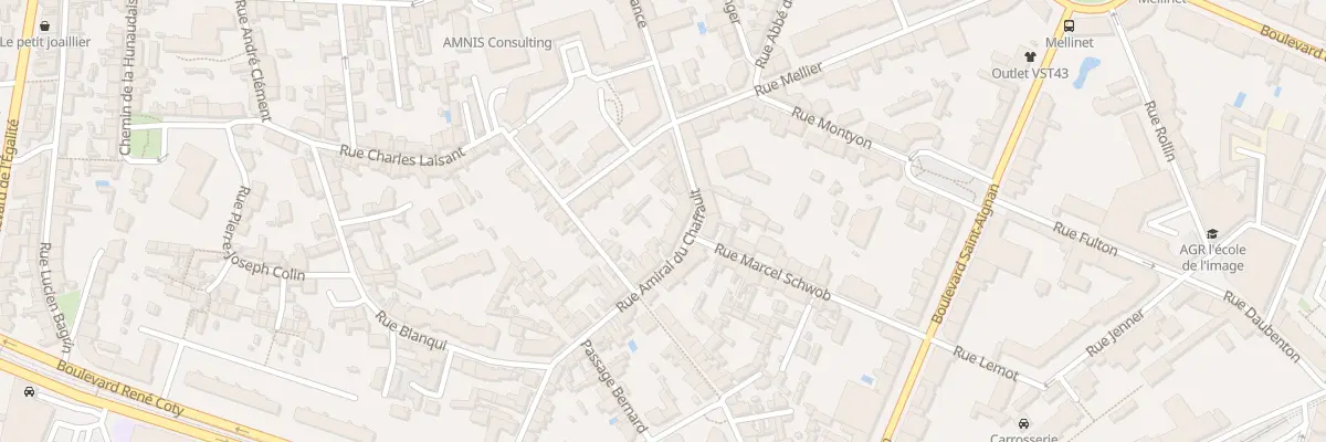 Plan du 18 Rue Amiral Duchaffault à Nantes