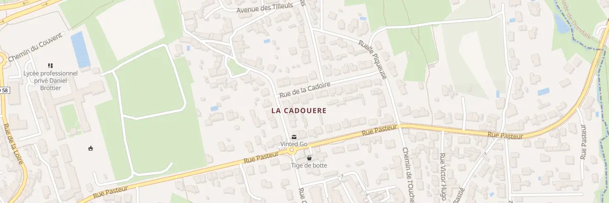 Plan du 22 Rue de la Cadoire à Bouguenais