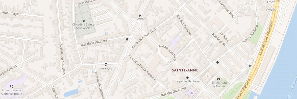 Plan du 5 Rue Diderot à Nantes