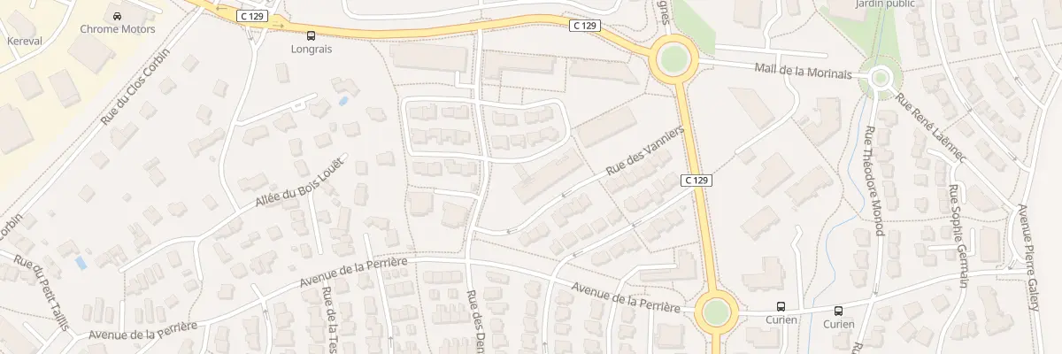 Plan du 2 Rue des Taillandiers à Thorigné-Fouillard