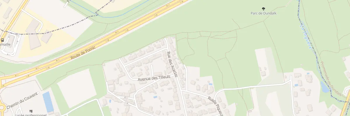 Plan du 11 Rue des Acacias à Bouguenais