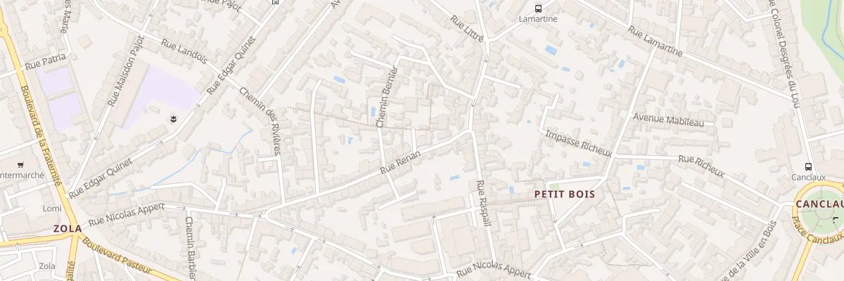 Plan du 12 Rue Renan à Nantes