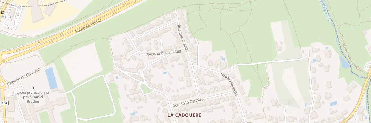 Plan du 4 Rue des Acacias à Bouguenais