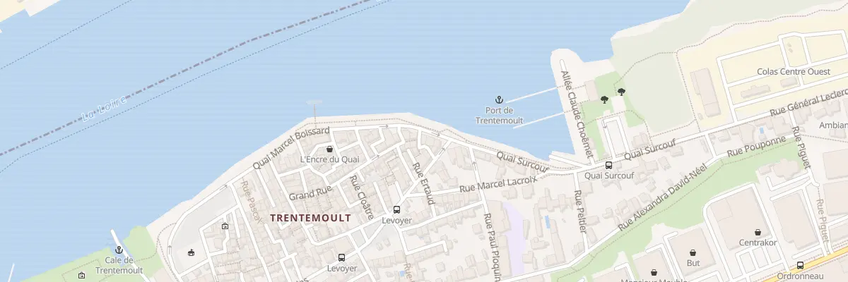 Plan du 3 Quai Marcel Boissard à Rezé