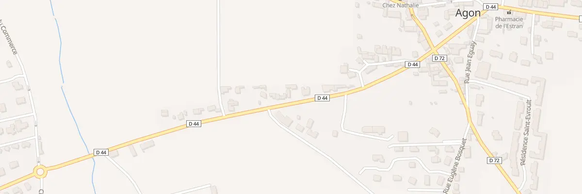 Plan du 107 Av du Passous à Agon-Coutainville
