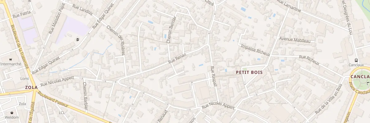 Plan du 11 Rue Renan à Nantes