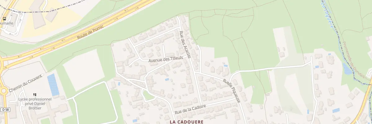 Plan du 5 Rue des Acacias à Bouguenais