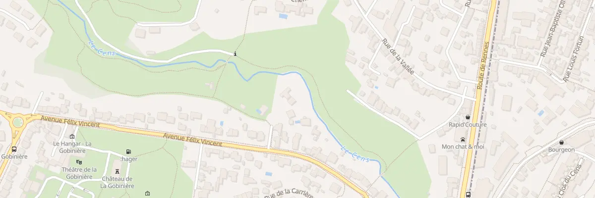 Plan du 3 Pl du Cens à Orvault