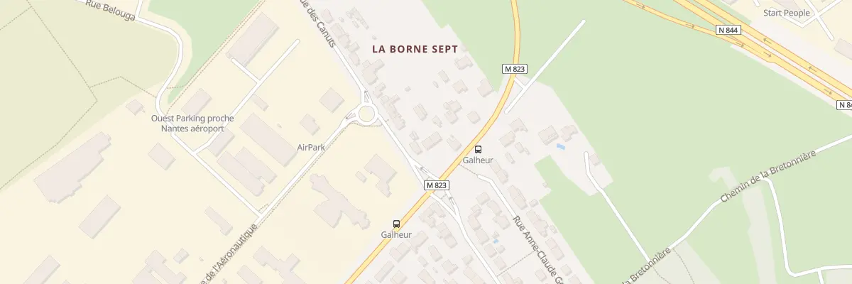 Plan du 15 Rue de l’Aviation à Bouguenais