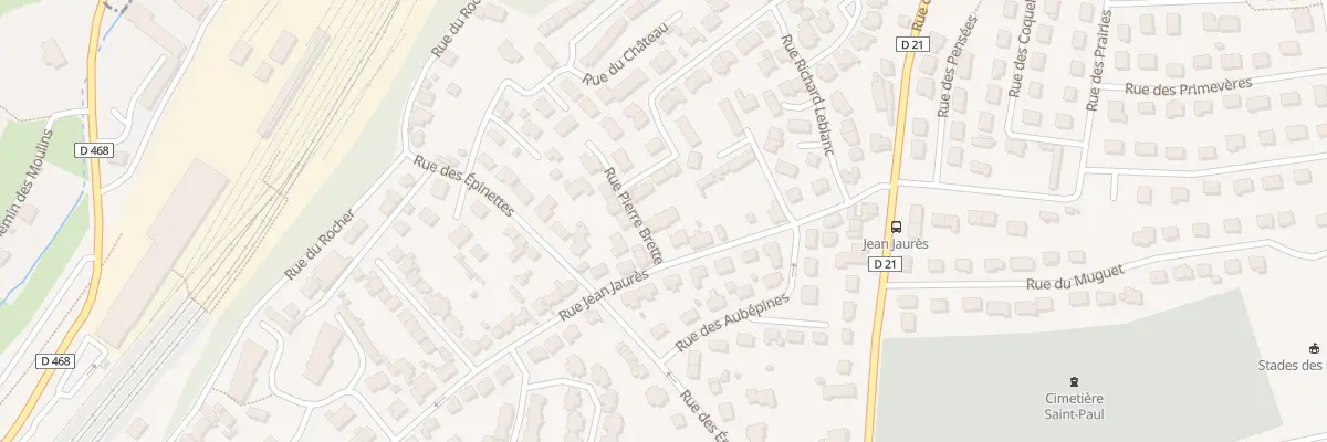 Plan du 18 Rue Pierre Brette à Granville
