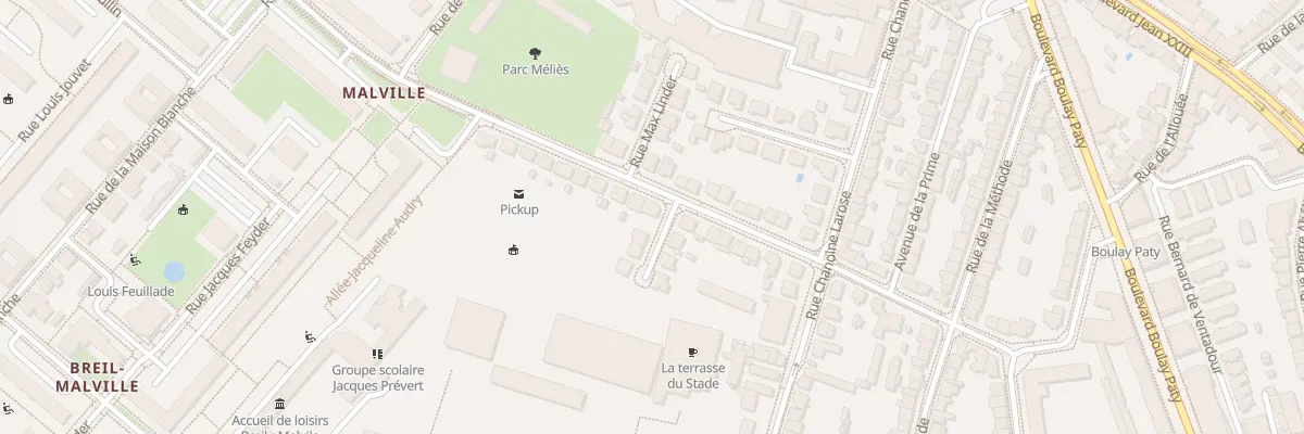 Plan du 15 Rue Georges Méliès à Nantes