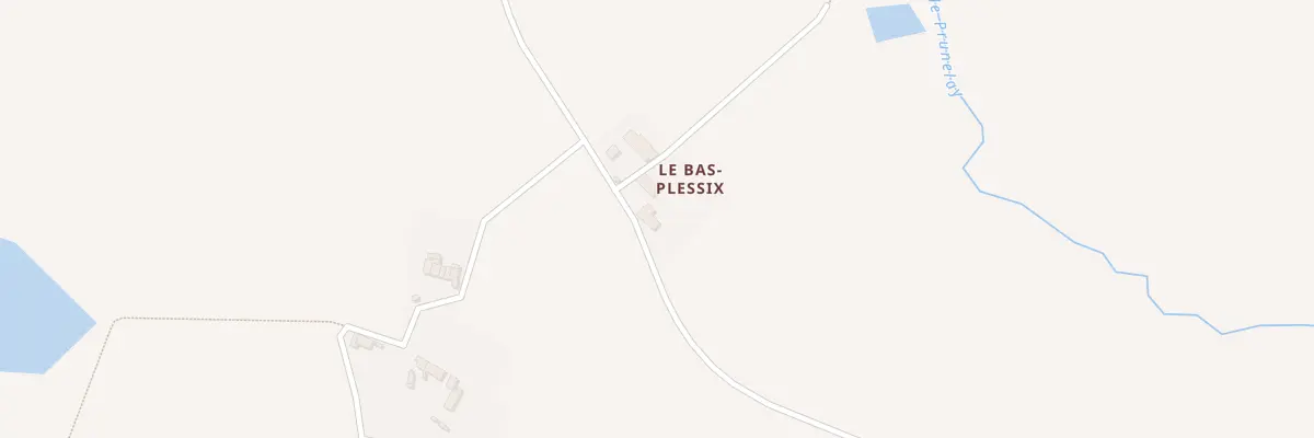 Plan du 5372 Au Bas Plessix à Saint-Armel