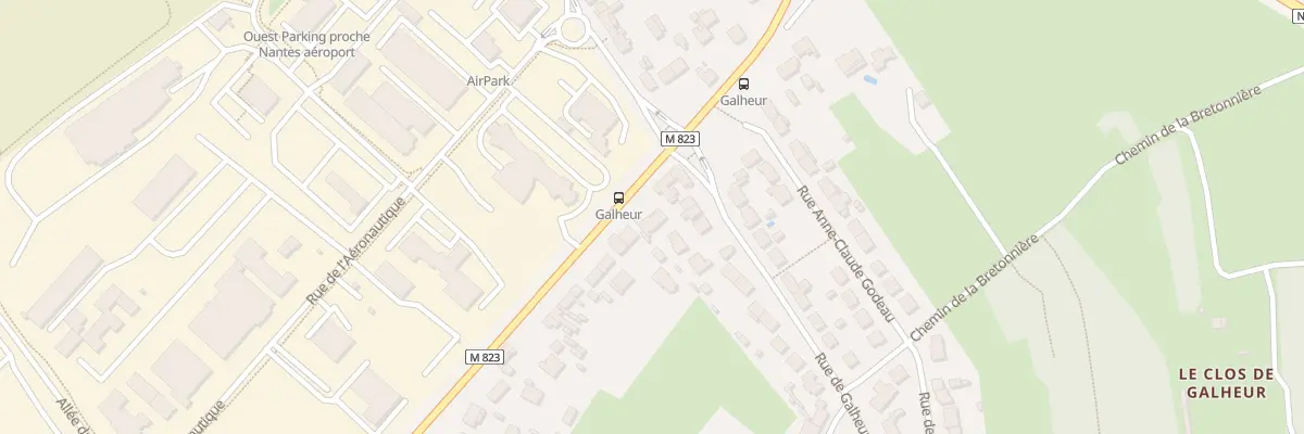 Plan du 4T Rue de l’Aviation à Bouguenais