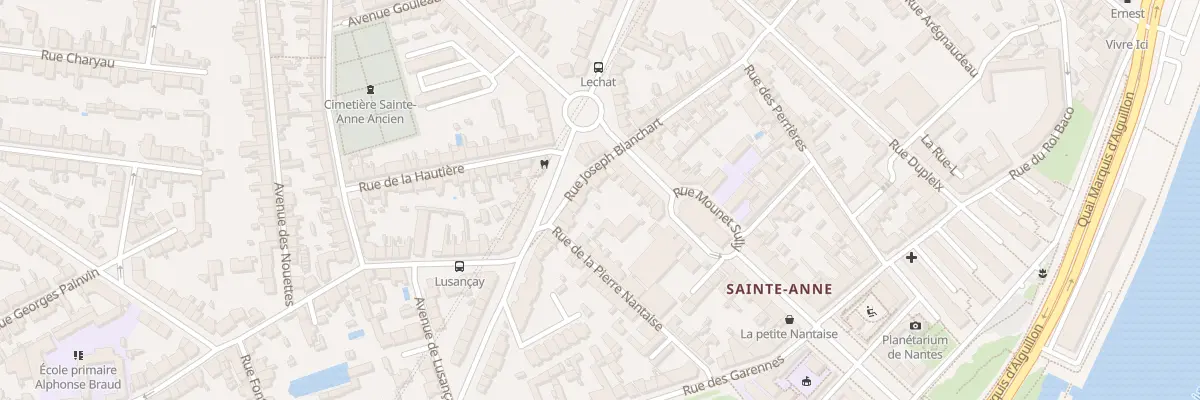 Plan du 137 Rue Joseph Blanchart à Nantes