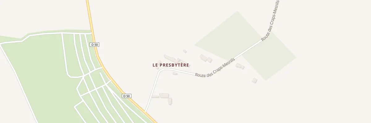 Plan du 15 Rte des Craps-Mesnil à Brix