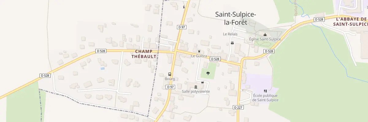 Plan du 3 Rue Naise à Saint-Sulpice-la-Forêt