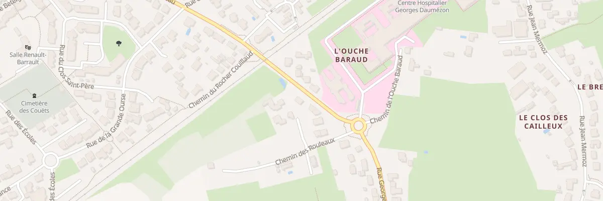 Plan du 32 Rue Georges Clémenceau à Bouguenais