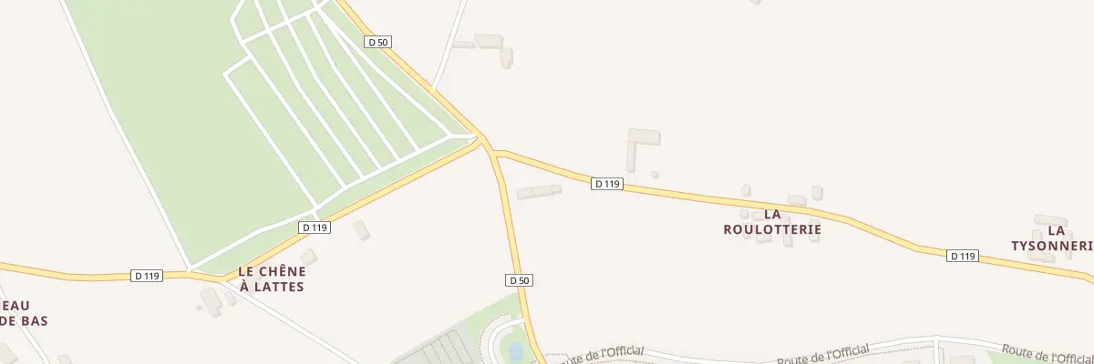 Plan du 4 Rte du Mont à la Kaine à Brix