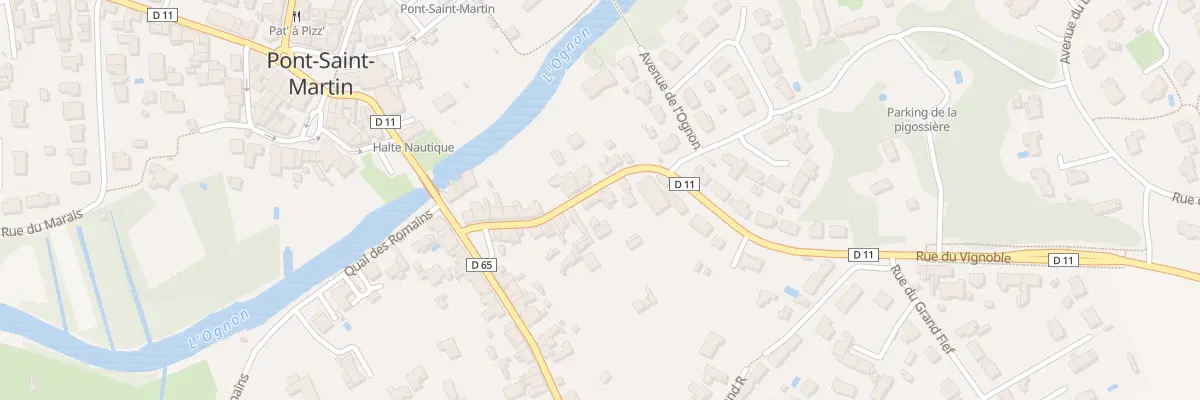 Plan du 23 Rue du Vignoble à Pont-Saint-Martin