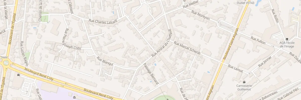 Plan du 28 Rue Amiral Duchaffault à Nantes