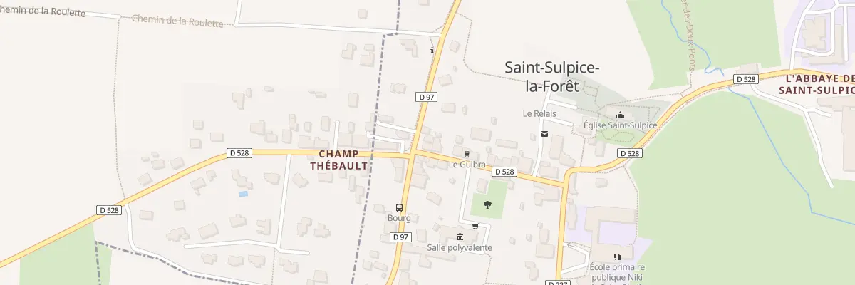 Plan du 28 Rue de la Grange à Saint-Sulpice-la-Forêt
