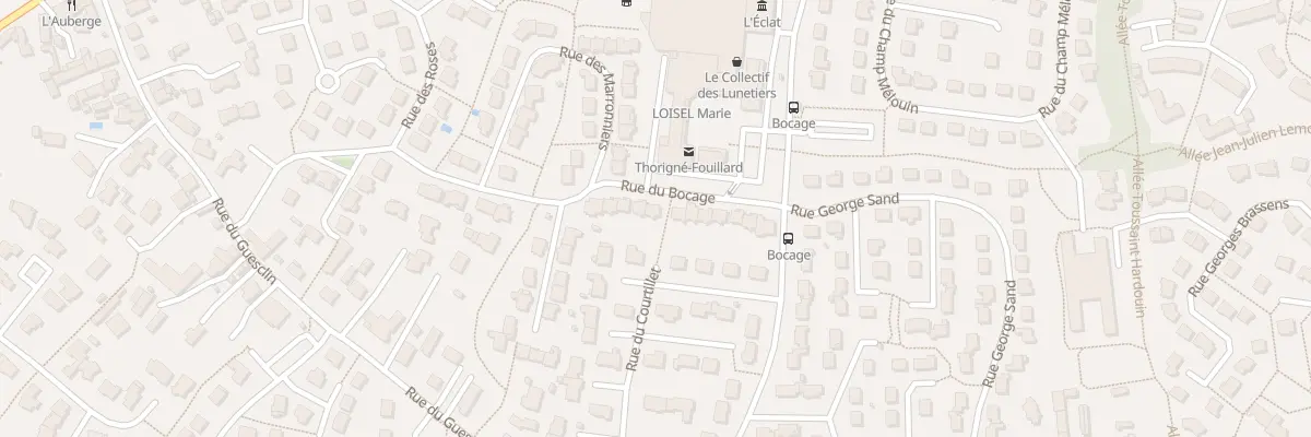 Plan du 16 Rue du Bocage à Thorigné-Fouillard